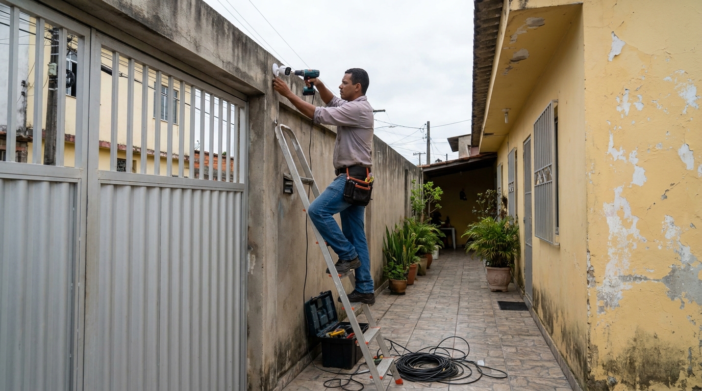 Instalacao de cameras de seguranca profissional em Cabo Frio‑RJ