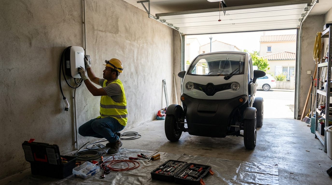 Instalacao de carregador de carro eletrico profissional em Cabo Frio‑RJ