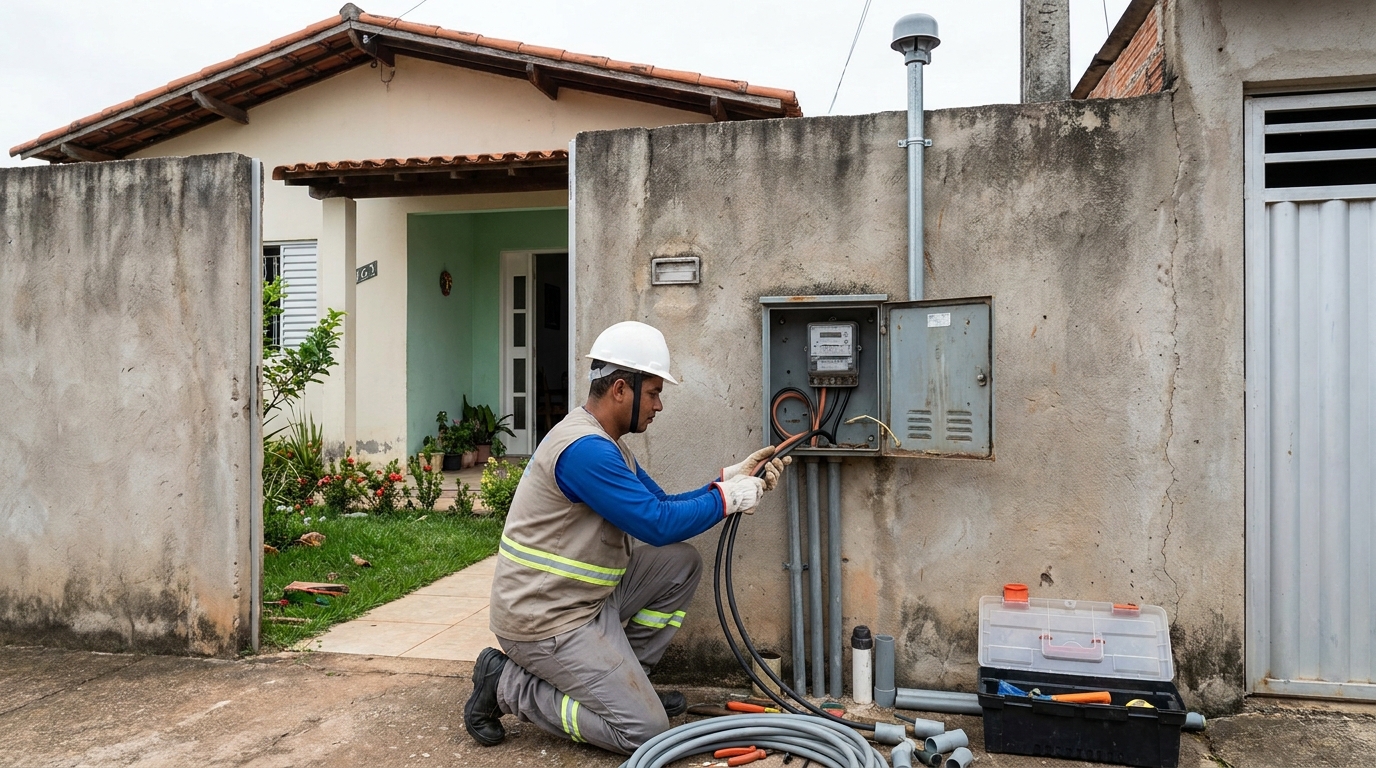 Instalacao de padrao de energia em Cabo Frio‑RJ
