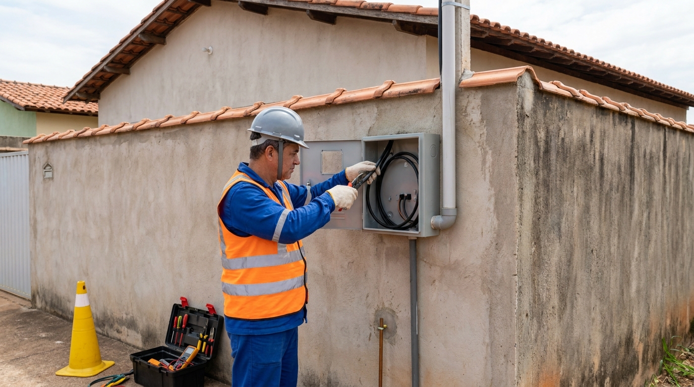 Instalacao de padrao de energia profissional em Cabo Frio‑RJ
