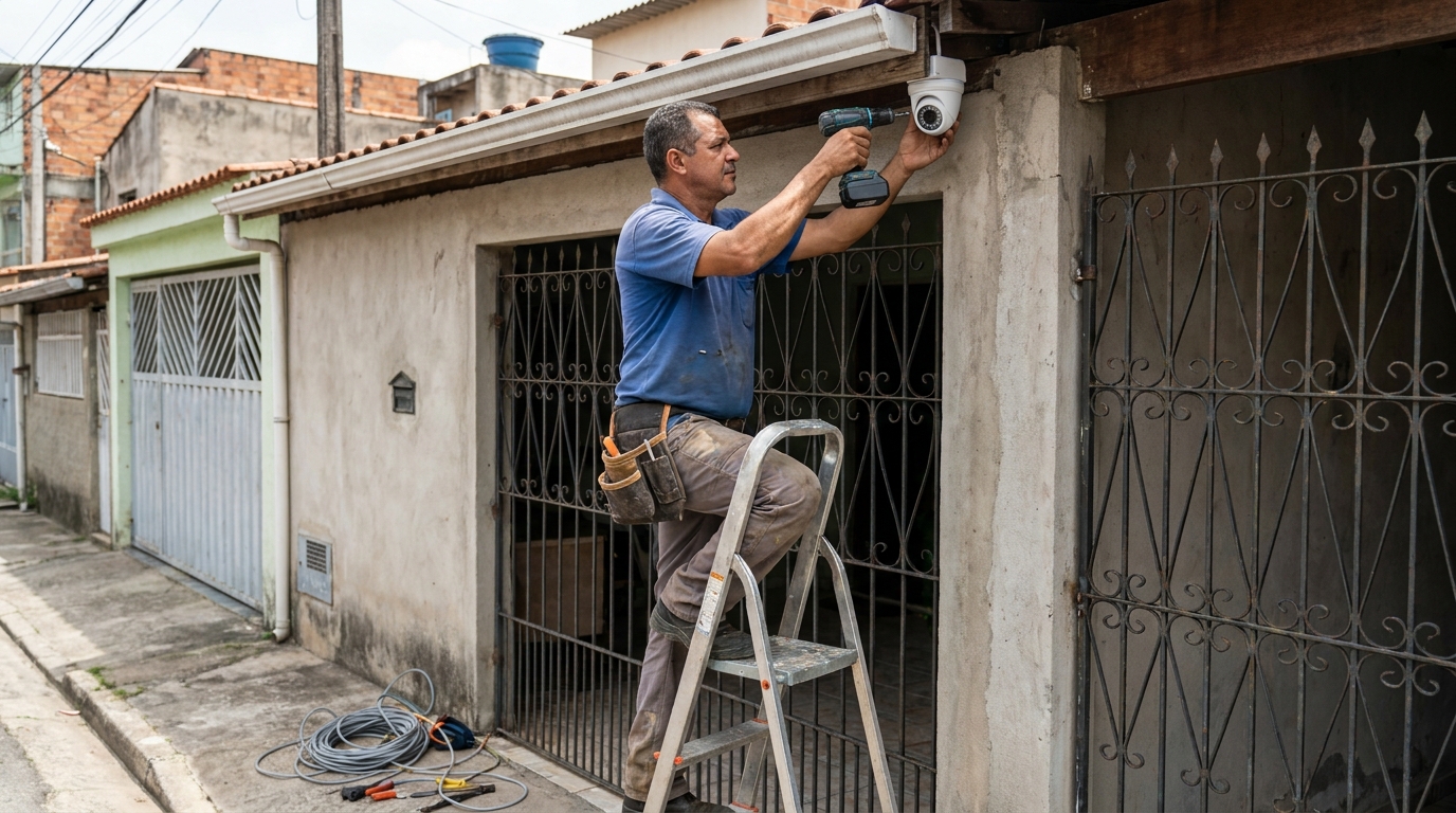 Instalacao de sistema de monitoramento em Cabo Frio‑RJ