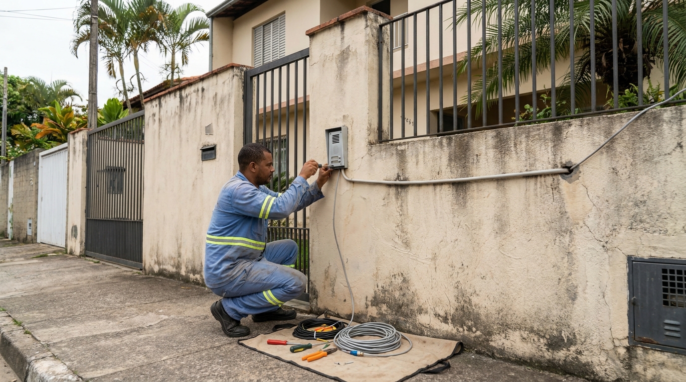 Instalacao de video porteiro em Cabo Frio‑RJ