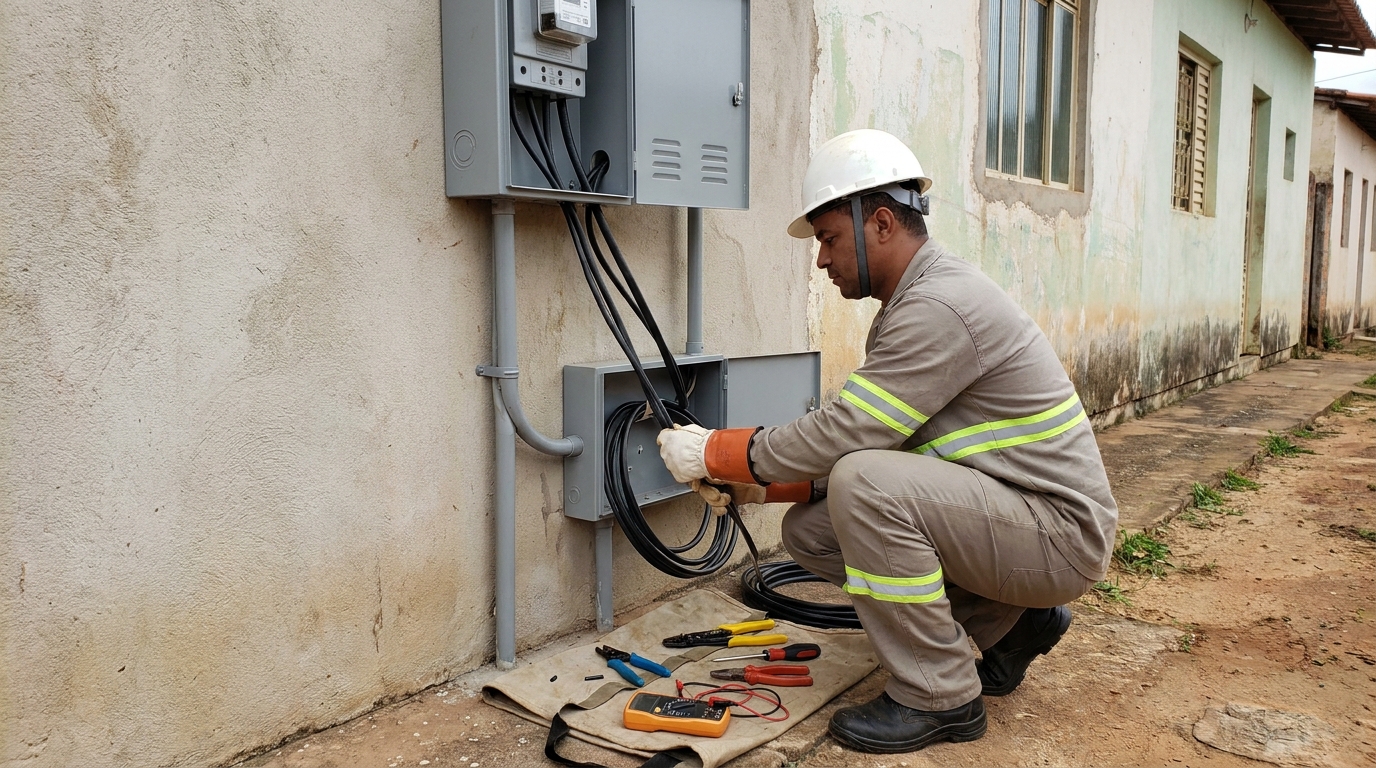 Troca de padrao de energia em Cabo Frio‑RJ